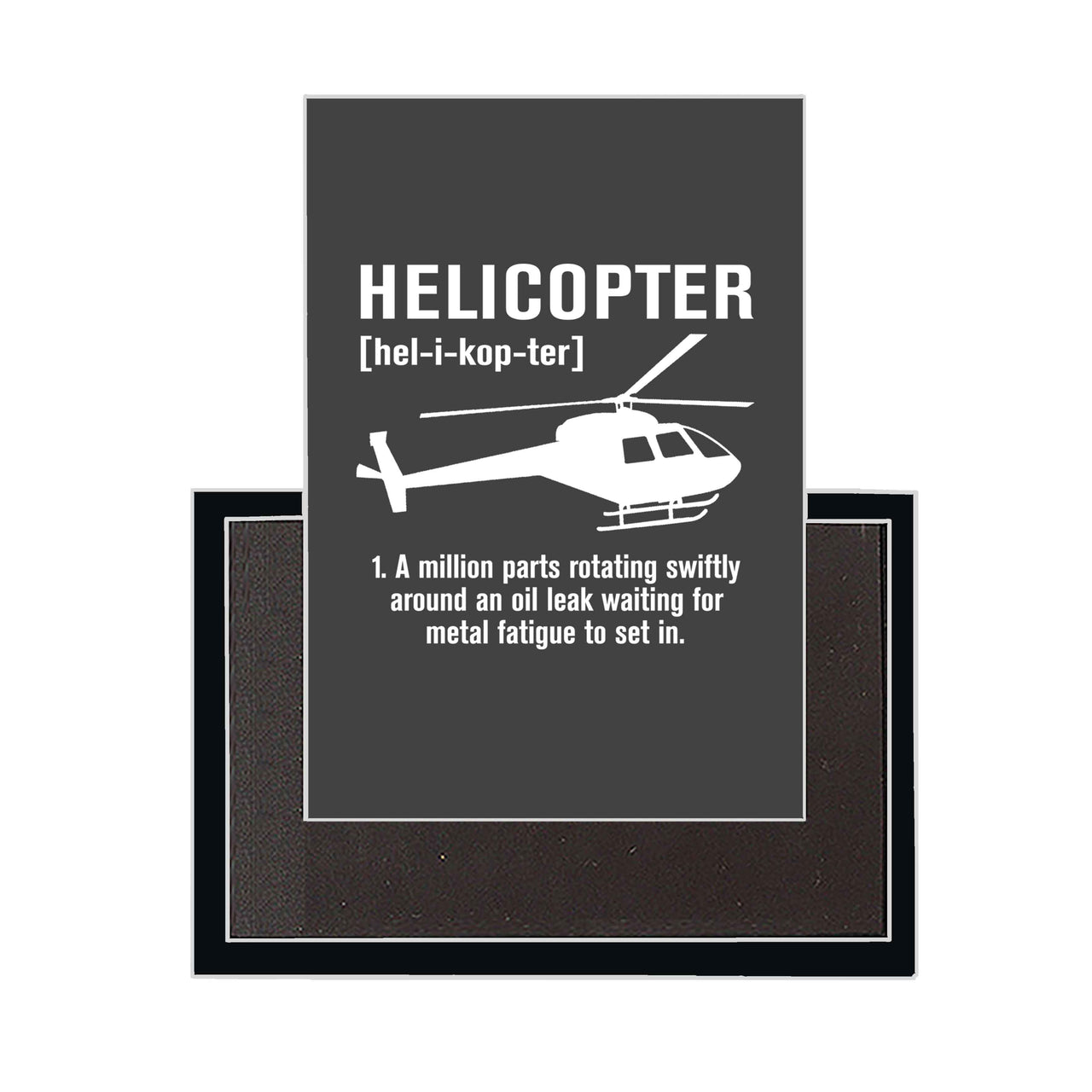 Helicopter [Noun] Designed Magnets