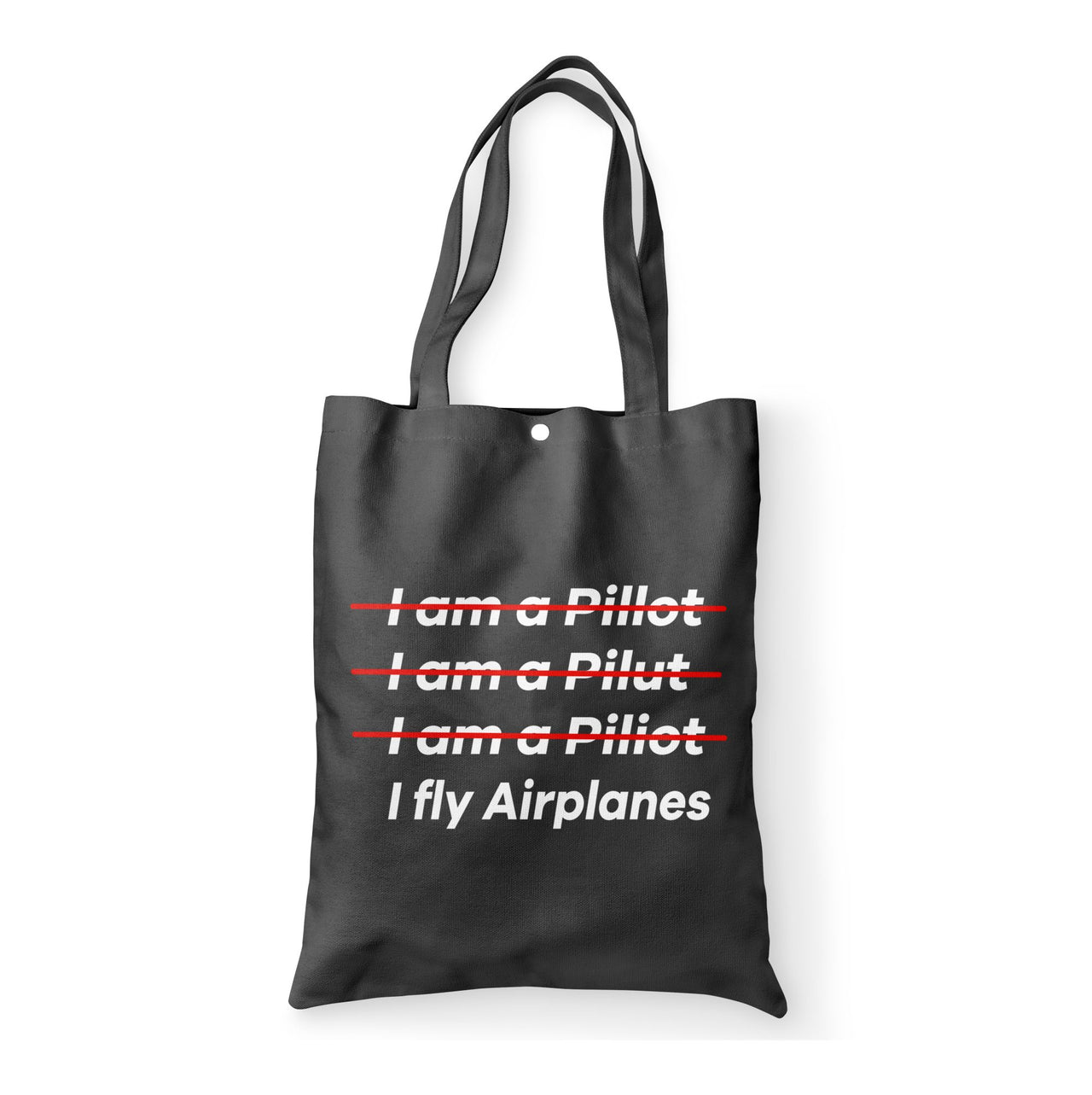 I Fly Airplanes Designed Tote Bags