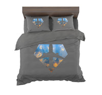 Thumbnail for Supermen of The Skies (Sunrise) Designed Bedding Sets