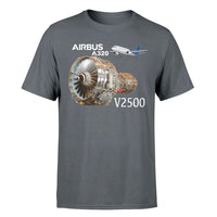 Thumbnail for Airbus A320 & V2500 Engine Designed T-Shirts