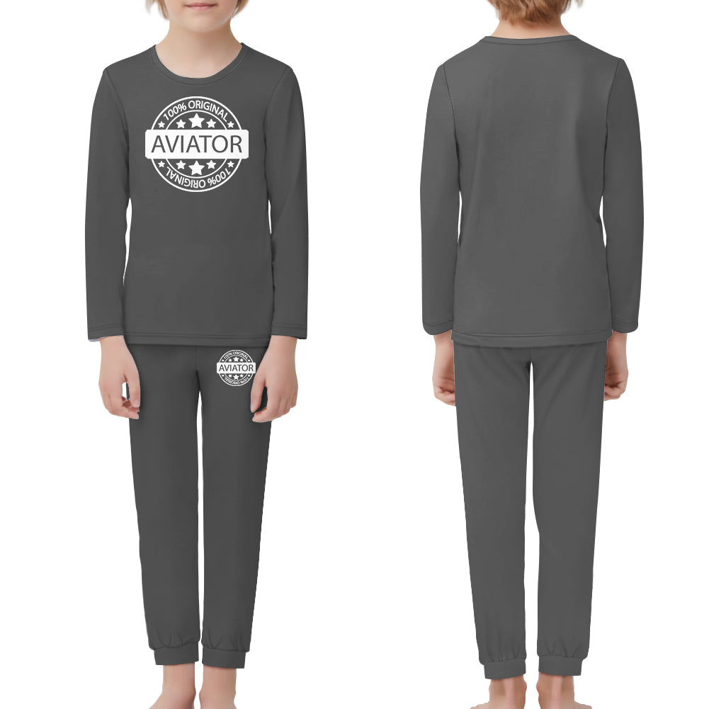100 Original Aviator Designed "Children" Pijamas