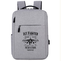 Thumbnail for Jet Fighter - The Sky is Yours Designed Super Travel Bags