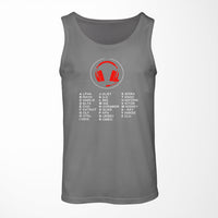 Thumbnail for Aviation Alphabet 3 Designed Tank Tops