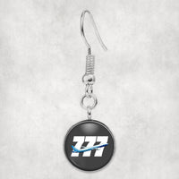 Thumbnail for Super Boeing 777 Designed Earrings