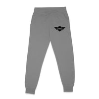 Thumbnail for Born To Fly & Badge Designed Sweatpants