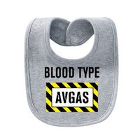 Thumbnail for Blood Type AVGAS Designed Baby Saliva & Feeding Towels