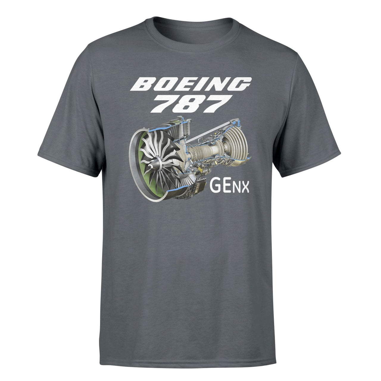 Boeing 787 & GENX Engine Designed T-Shirts