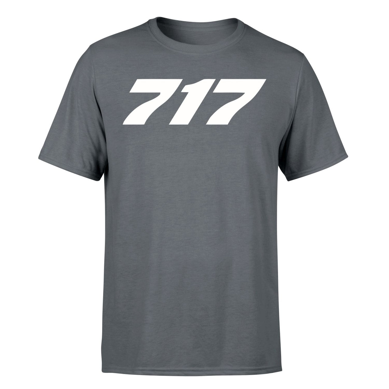 717 Flat Text Designed T-Shirts