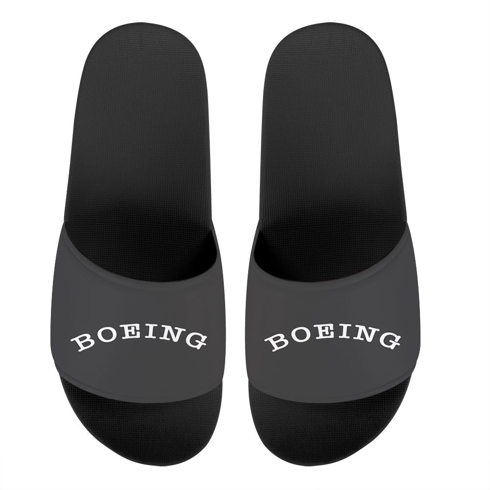 Special BOEING Text Designed Sport Slippers