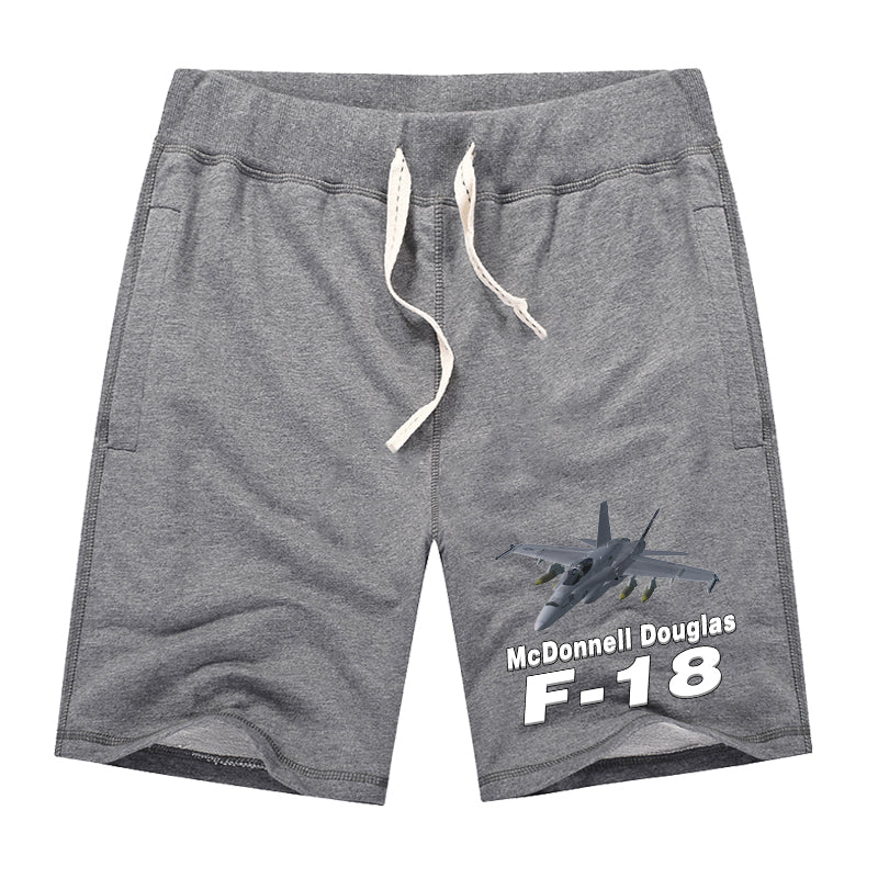 The McDonnell Douglas F18 Designed Cotton Shorts