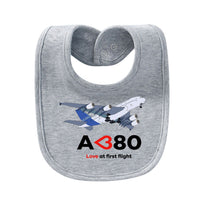 Thumbnail for Airbus A380 Love at first flight Designed Baby Saliva & Feeding Towels