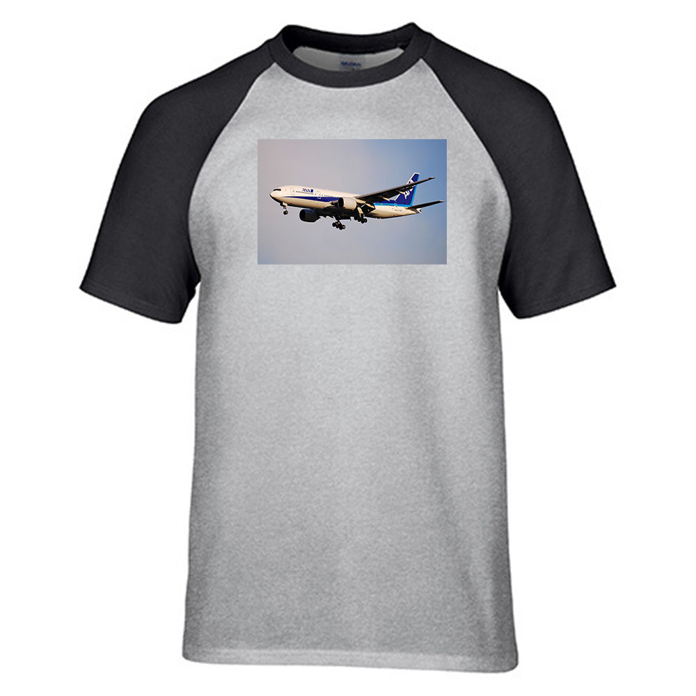 ANA's Boeing 777 Designed Raglan T-Shirts
