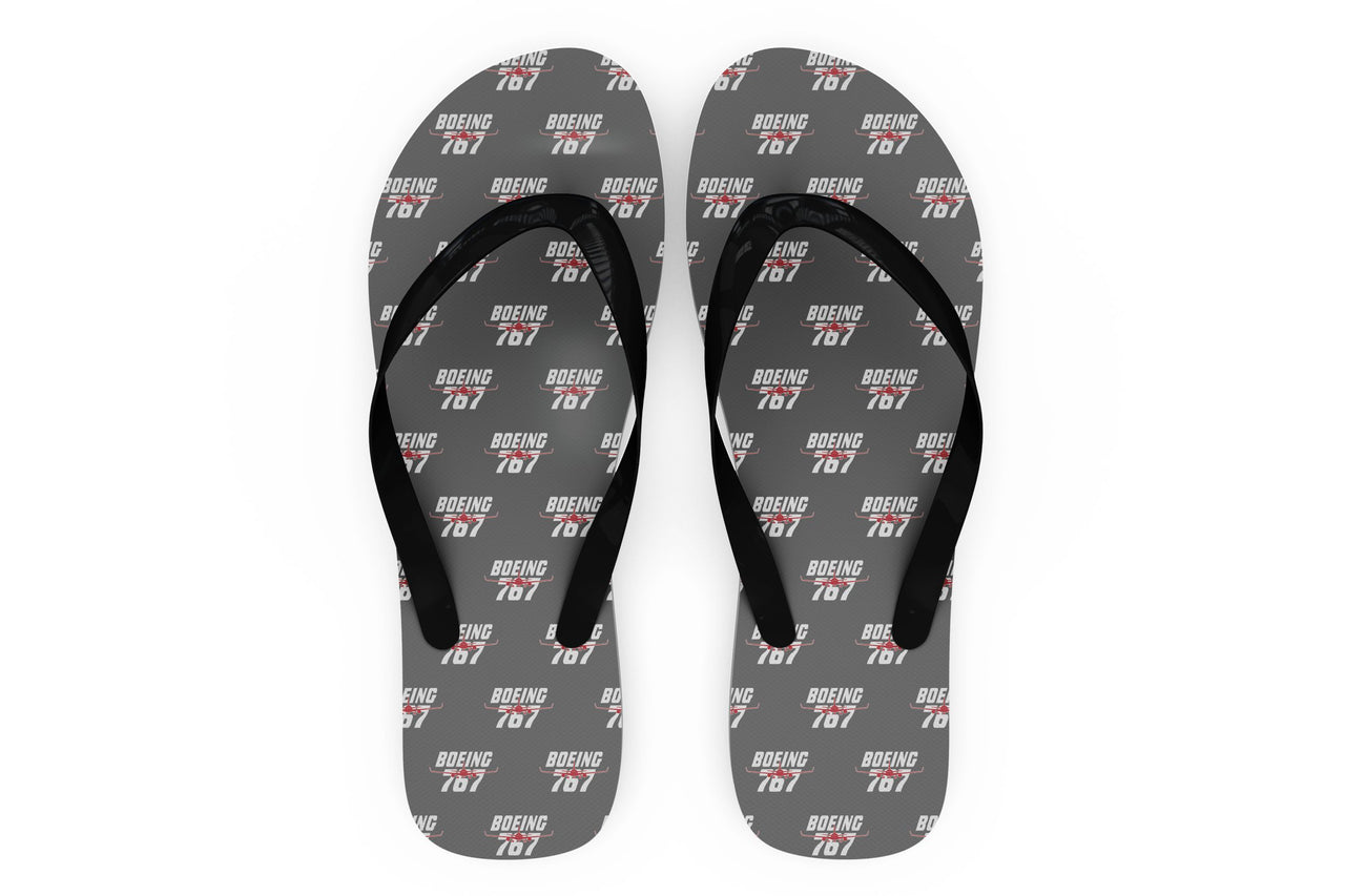 Amazing Boeing 767 Designed Slippers (Flip Flops)