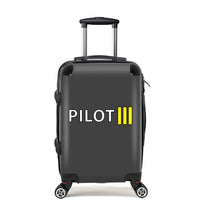 Thumbnail for Pilot & Stripes (3 Lines) Designed Cabin Size Luggages