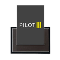 Thumbnail for Pilot & Stripes (3 Lines) Designed Magnets