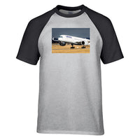 Thumbnail for Lutfhansa A350 Designed Raglan T-Shirts