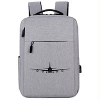 Thumbnail for Boeing 747 Silhouette Designed Super Travel Bags