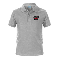 Thumbnail for Amazing Boeing 737 Designed Children Polo T-Shirts