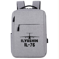 Thumbnail for ILyushin IL-76 & Plane Designed Super Travel Bags