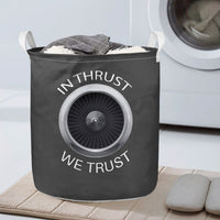 Thumbnail for Thrust We Trust Laundry Basket - view 4