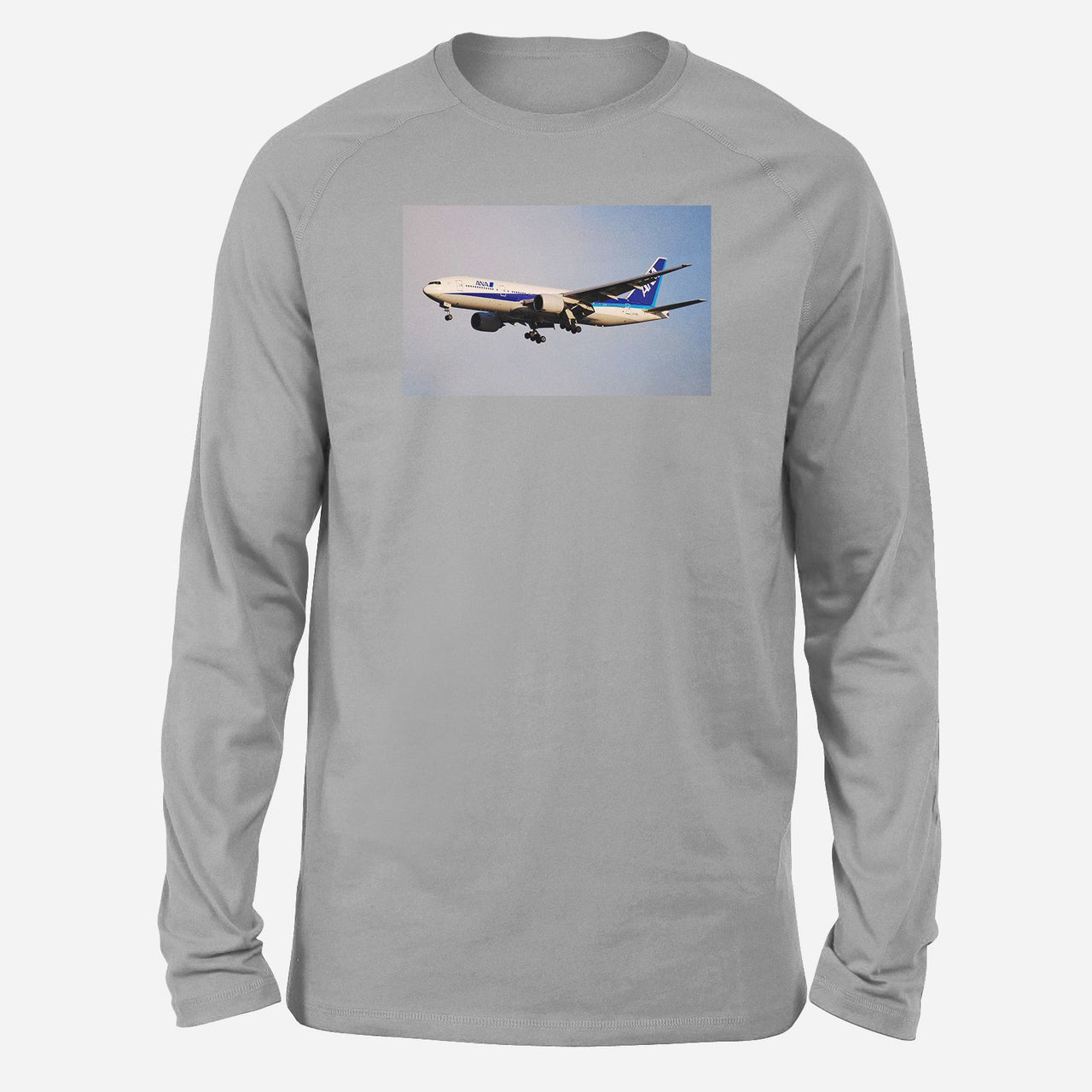 ANA's Boeing 777 Designed Long-Sleeve T-Shirts