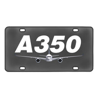 Thumbnail for Super Airbus A350 Designed Metal (License) Plates