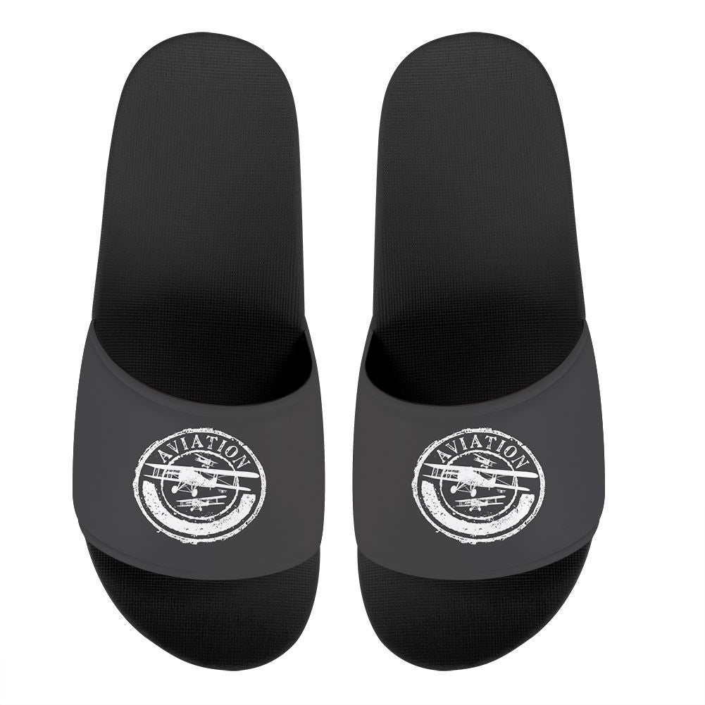 Aviation Lovers Designed Sport Slippers