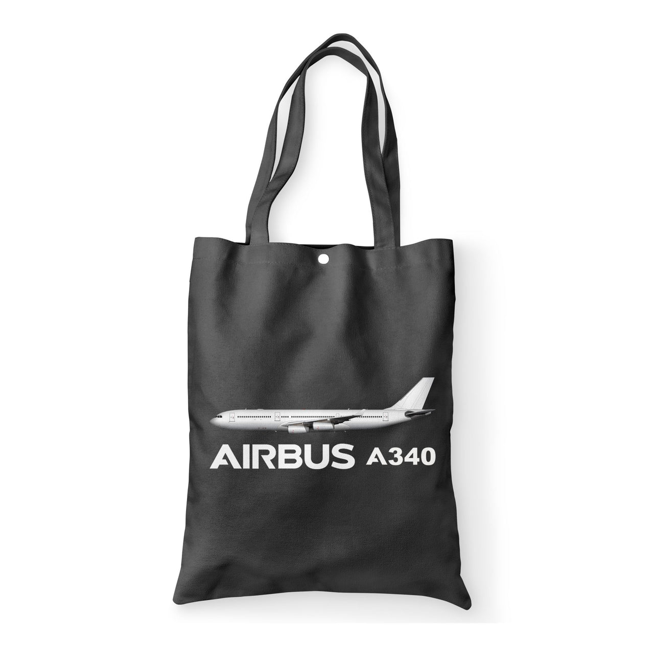 The Airbus A340 Designed Tote Bags