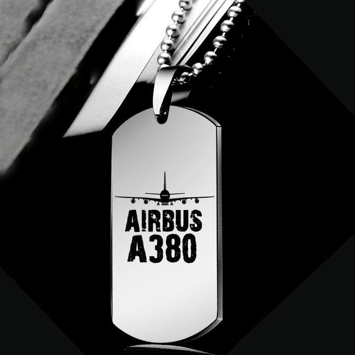Airbus A380 & Plane Designed Metal Necklaces