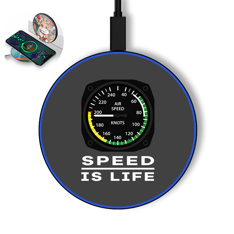 Speed Is Life Designed Wireless Chargers