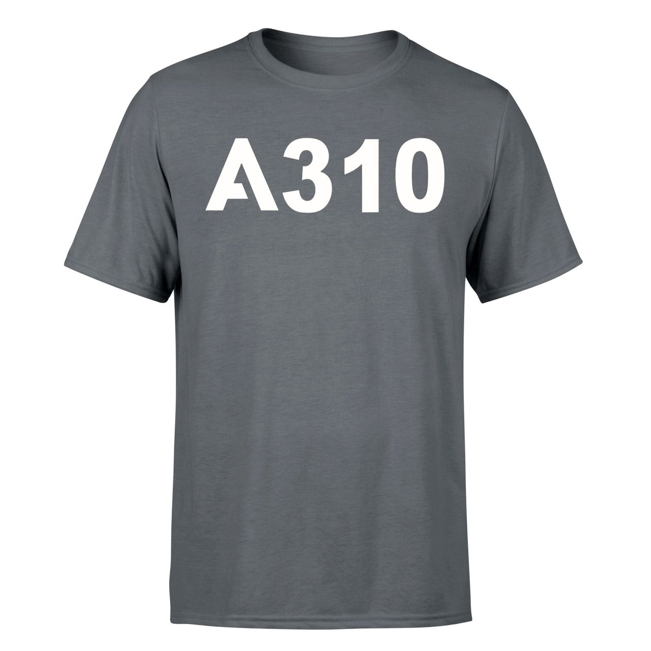 A310 Flat Text Designed T-Shirts