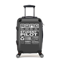 Thumbnail for Student Pilot Label Designed Cabin Size Luggages