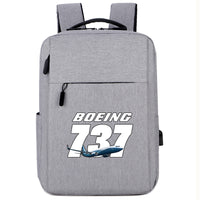 Thumbnail for Super Boeing 737+Text Designed Super Travel Bags