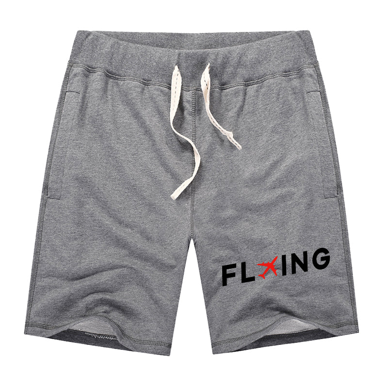 Flying Designed Cotton Shorts
