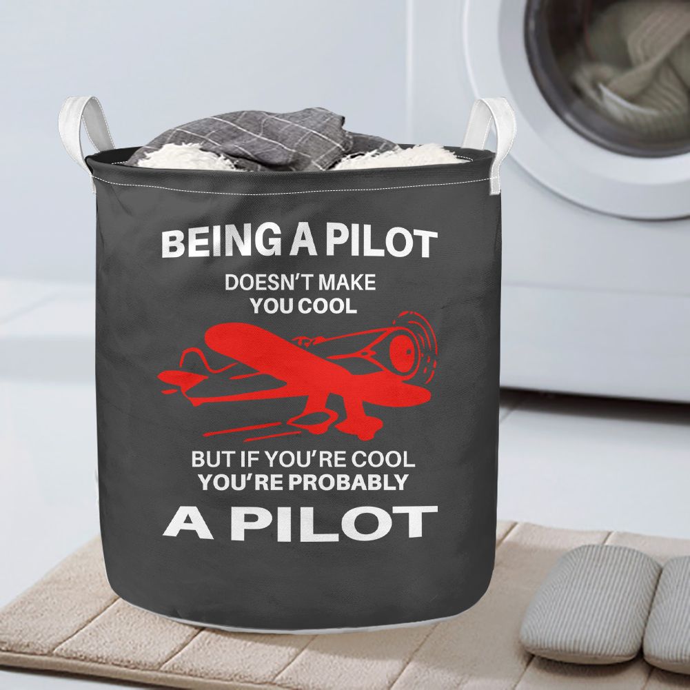 If You're Cool You're Probably a Pilot Designed Laundry Baskets