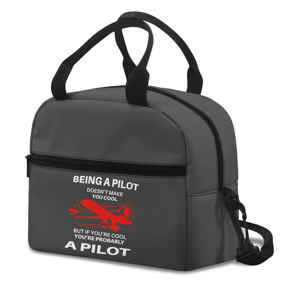 If You're Cool You're Probably a Pilot Designed Lunch Bags