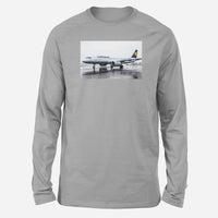 Thumbnail for Lufthansa A320 Neo Designed Long-Sleeve T-Shirts