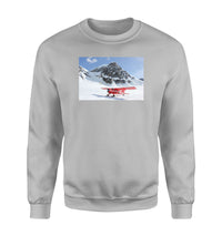 Thumbnail for Amazing Snow Airplane Designed Sweatshirts
