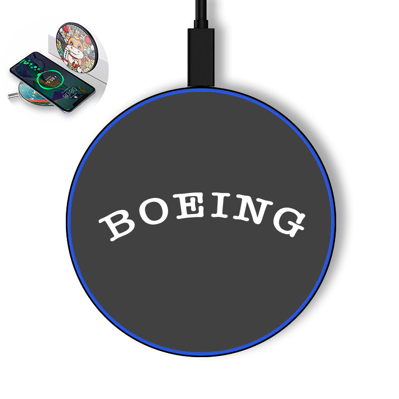 Special BOEING Text Designed Wireless Chargers