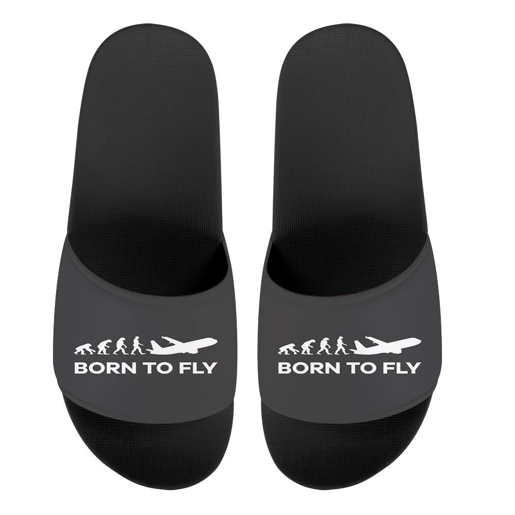 Born To Fly Designed Sport Slippers