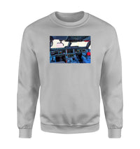 Thumbnail for Airbus A350 Cockpit Designed Sweatshirts
