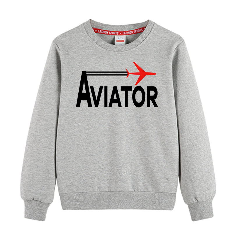 Aviator Designed "CHILDREN" Sweatshirts