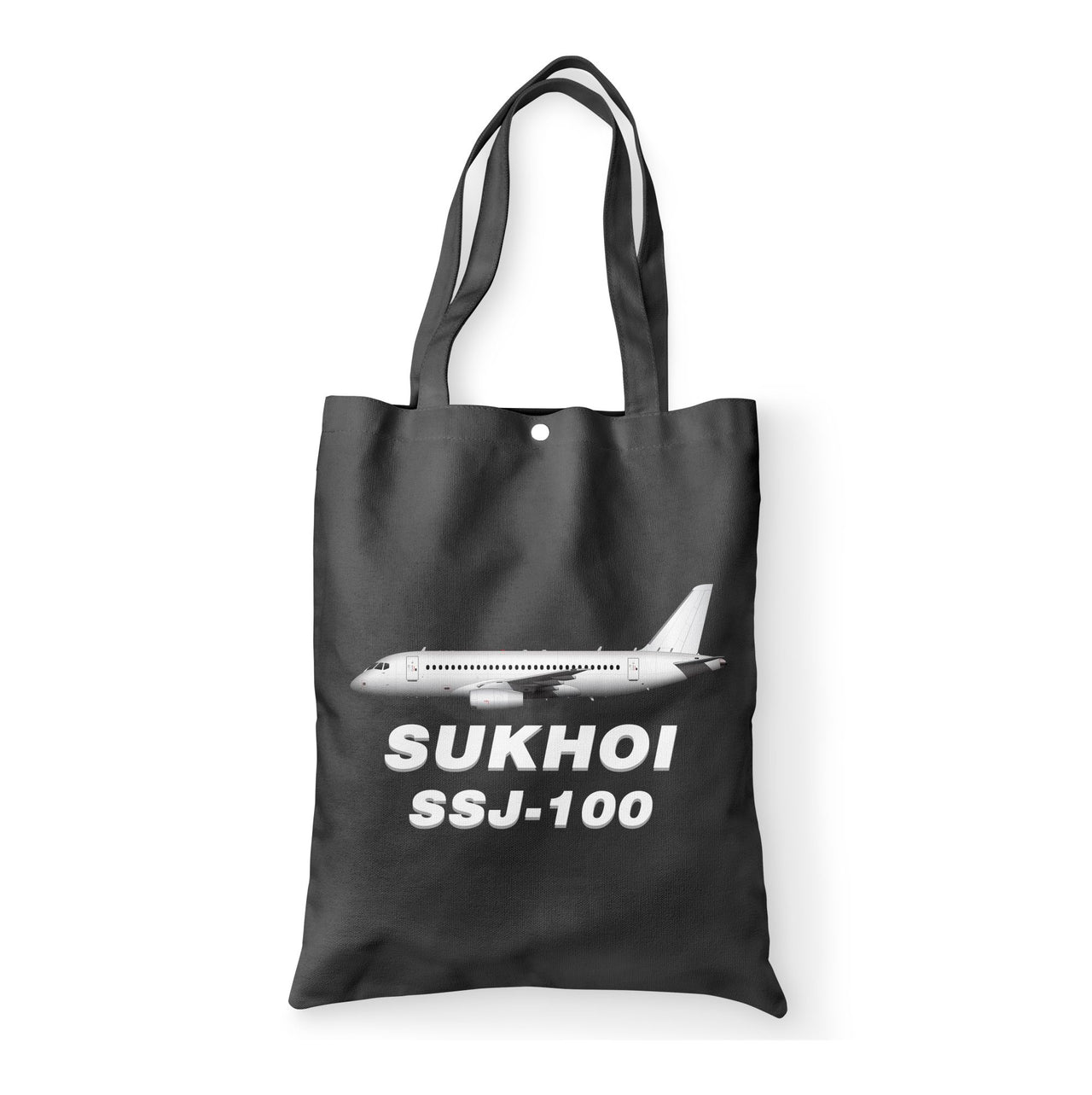 Sukhoi Superjet 100 Designed Tote Bags