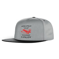 Thumbnail for If You're Cool You're Probably a Pilot Designed Snapback Caps & Hats
