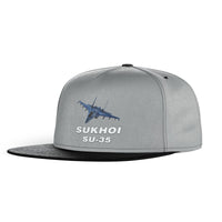 Thumbnail for The Sukhoi SU-35 Designed Snapback Caps & Hats