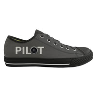 Thumbnail for Pilot & Jet Engine Designed Canvas Shoes (Men)
