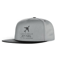 Thumbnail for I Love The Smell Of Jet Fuel In The Morning Designed Snapback Caps & Hats