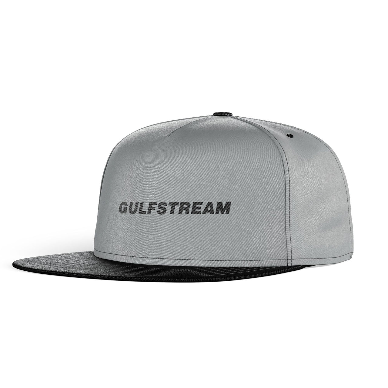 Gulfstream & Text Designed Snapback Caps & Hats