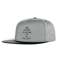 Thumbnail for Keep Calm I'm a Pilot Designed Snapback Caps & Hats
