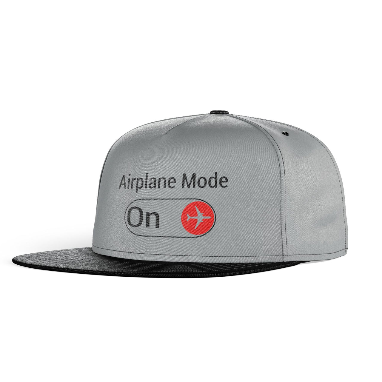 Airplane Mode On Designed Snapback Caps & Hats
